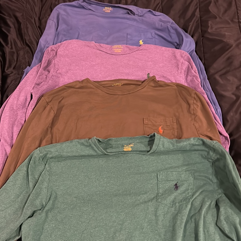 Ralph Lauren long sleeve lot